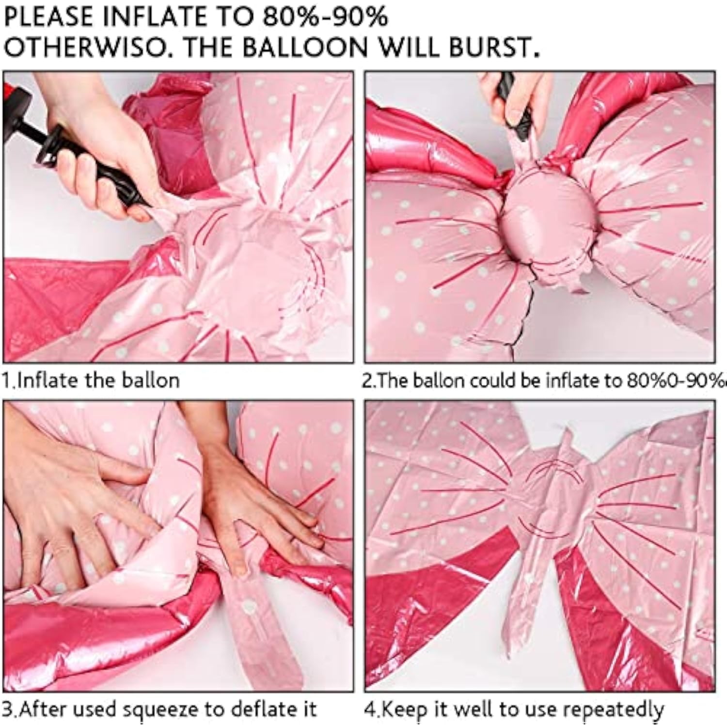 Pink Balloon Arch Kit For Pink Mouse Balloons For Baby Shower Wedding
