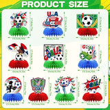 World Soccer Party Decoration Honeycomb Centerpieces Football