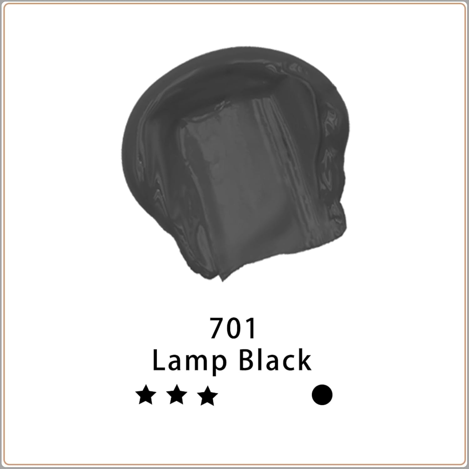 Black Acrylic Paint - Large 500Ml Bottle, Non-Toxic, Ideal For Canvas, Rocks, Wood, Fabric, Ceramic