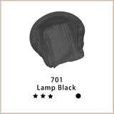 Black Acrylic Paint - Large 500Ml Bottle, Non-Toxic, Ideal For Canvas, Rocks, Wood, Fabric, Ceramic