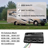 83303862 Rv Digital Thermostat, Heat/Cool T-Stat Wall Thermostat Fit For Coleman Mach 8330-336 337 338 339 368 386 Air Conditioner 83303362
