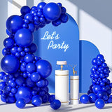 110pcs Royal Blue Balloon Arch Kit – Mixed Sizes for Birthday, Wedding & Party Decor