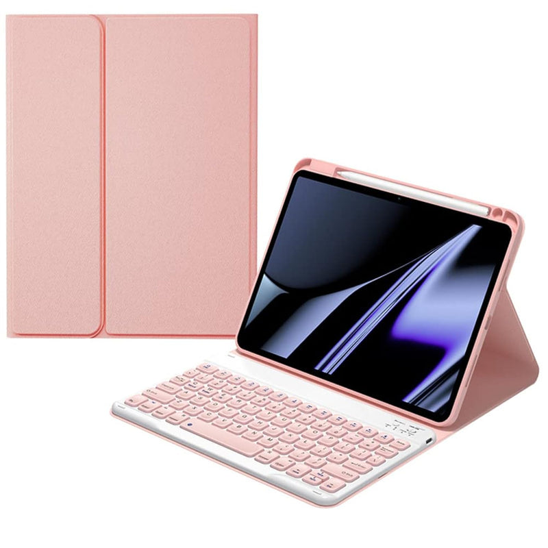 Keyboard Case For Ipad 10.2" 9Th 8Th 7Th Generation, Magnetically Detachable W