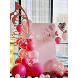 Pink & Rose Gold Balloon Garland Kit: 148-Piece Party Decorations