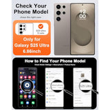 For Samsung Galaxy S25 Ultra Case Wallet Rfid [Cards Holder][Camera Cover][Edge Raised] Full Body Rugged Shockproof Silicone Protective Phone Case For Galaxy S25 Ultra 6.9" 2025(Black)