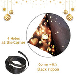 Extra-Large Black & Gold "Happy New Year 2026" Banner NYE Photo Backdrop