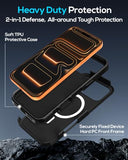 Heavy Duty for iPhone 17 Pro Max Case - Compatible with MagSafe Shockproof Protective Rugged Magnetic Men Military Grade Shock Drop Proof Phone Cover