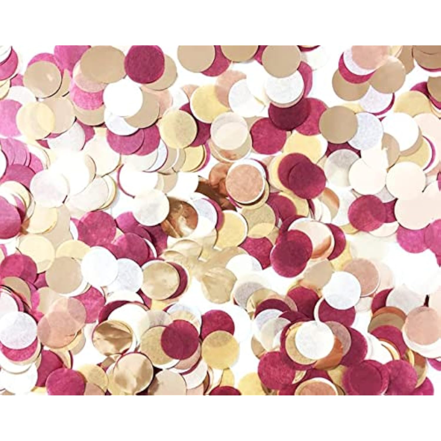 Burgundy Gold Confetti/Graduation Decorations Burgundy Gold/Maroon Confetti Table Decorations/Fall Engagement Decorations/Birthday Weddings