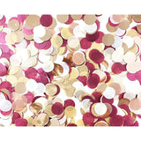 Burgundy Gold Confetti/Graduation Decorations Burgundy Gold/Maroon Confetti Table Decorations/Fall Engagement Decorations/Birthday Weddings