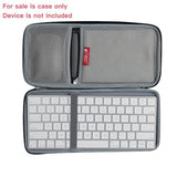 Hermitshell Hard Travel Case for Apple Magic Keyboard MLA22LL/A + Trackpad 2 MJ2R2LL/A + Mouse Bluetooth (Nylon, Black)