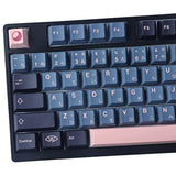 Pbt Keycaps, 134 Keys Cherry Profile Nightsakura Keycaps Dye Sublimation Japan