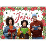 Christmas Nativity Backdrop Jesus Is The Reason For The Season Photography Background Banner Christmas Religious Xmas Holy Nativity Party Decorations Photo Booth Banner (7X5Ft(82 X 59 Inch))