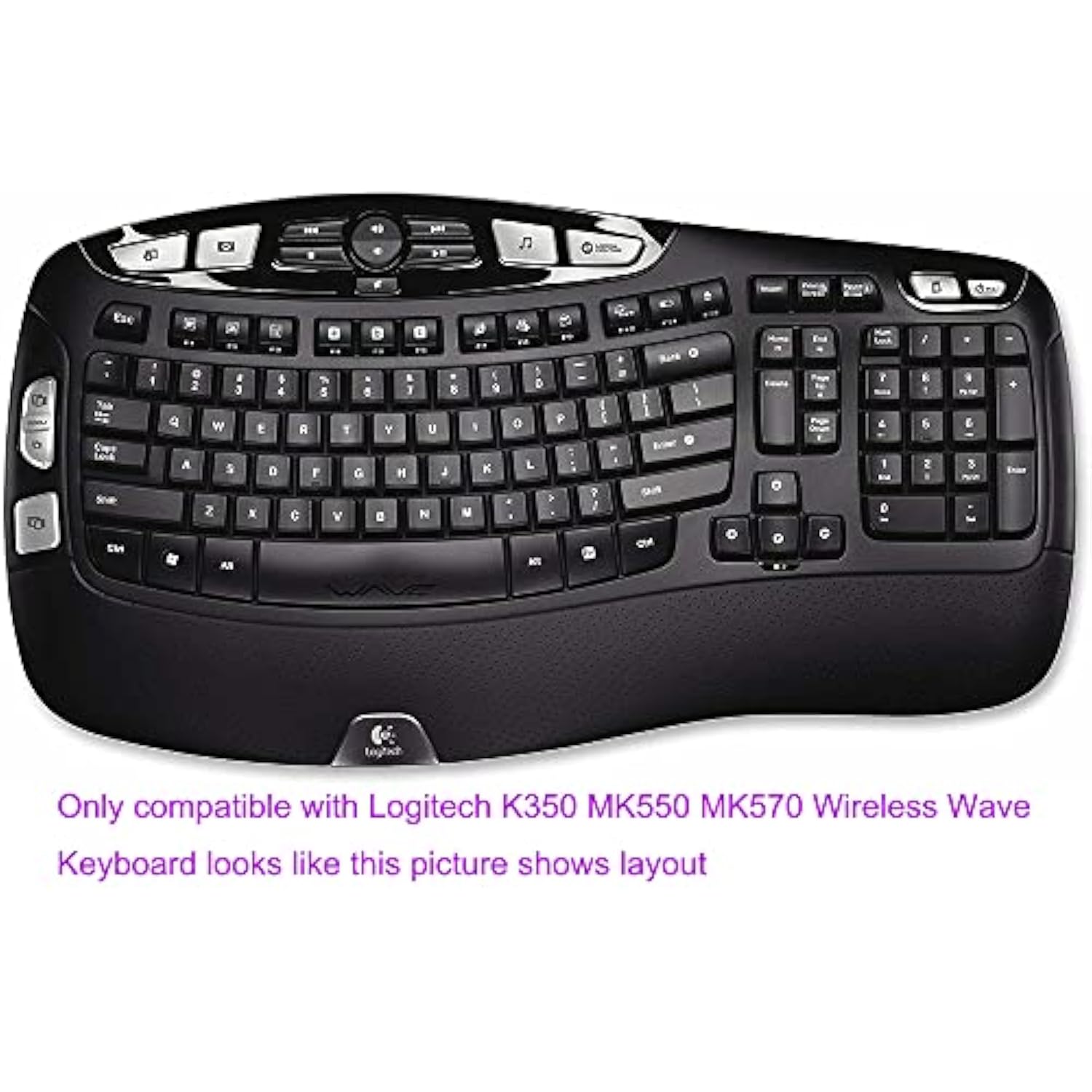 Ultra Thin Desktop Pc Silicone Keyboard Cover Skin Protector Compatible With L