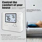 Non Programmable Thermostats For Home - Single-Stage 1H/1C Only, No C-Wire Required, Not For Heat Pumps