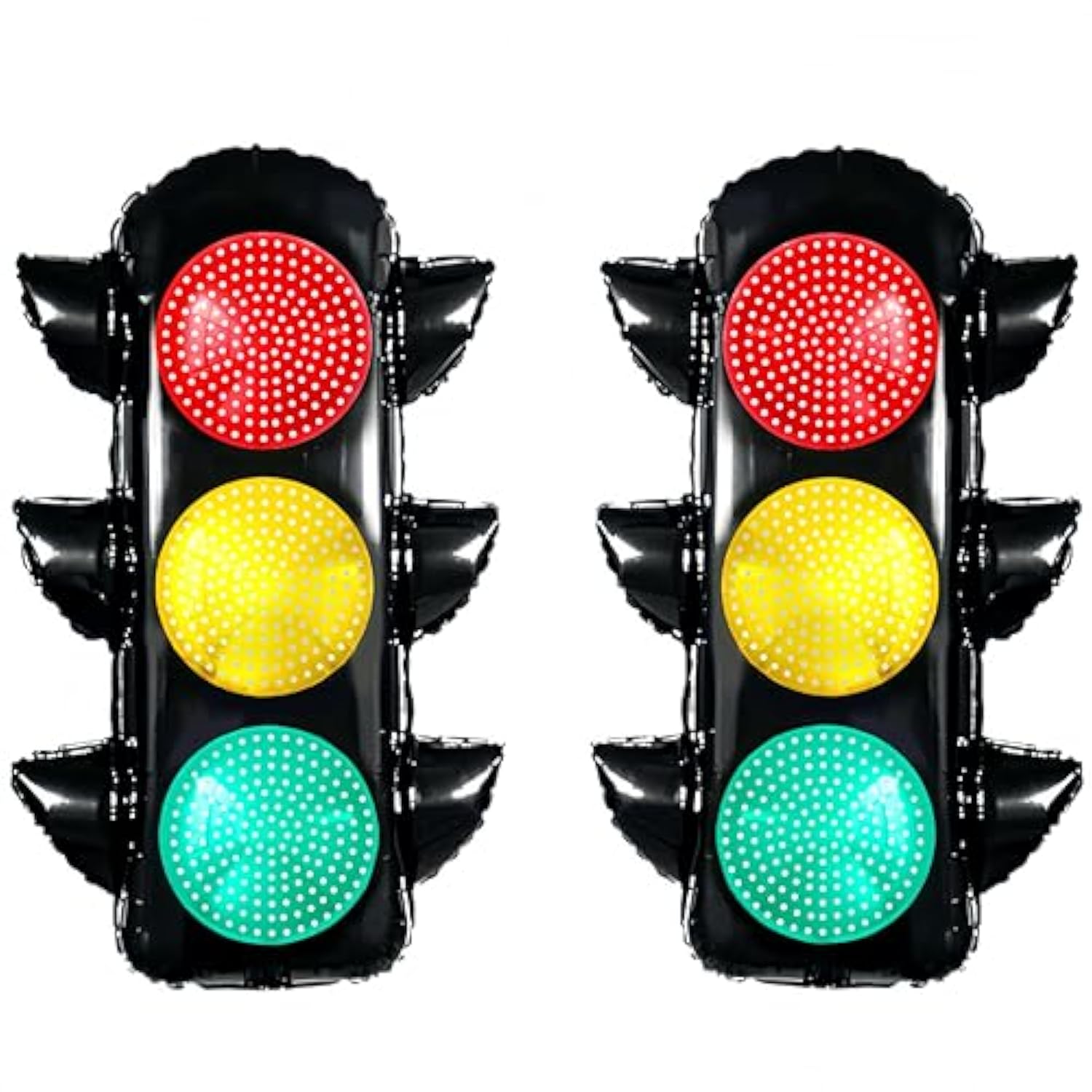31" Traffic Light Balloons – NYC, Race Car & School Safety Party Decorations (2-Pcs)