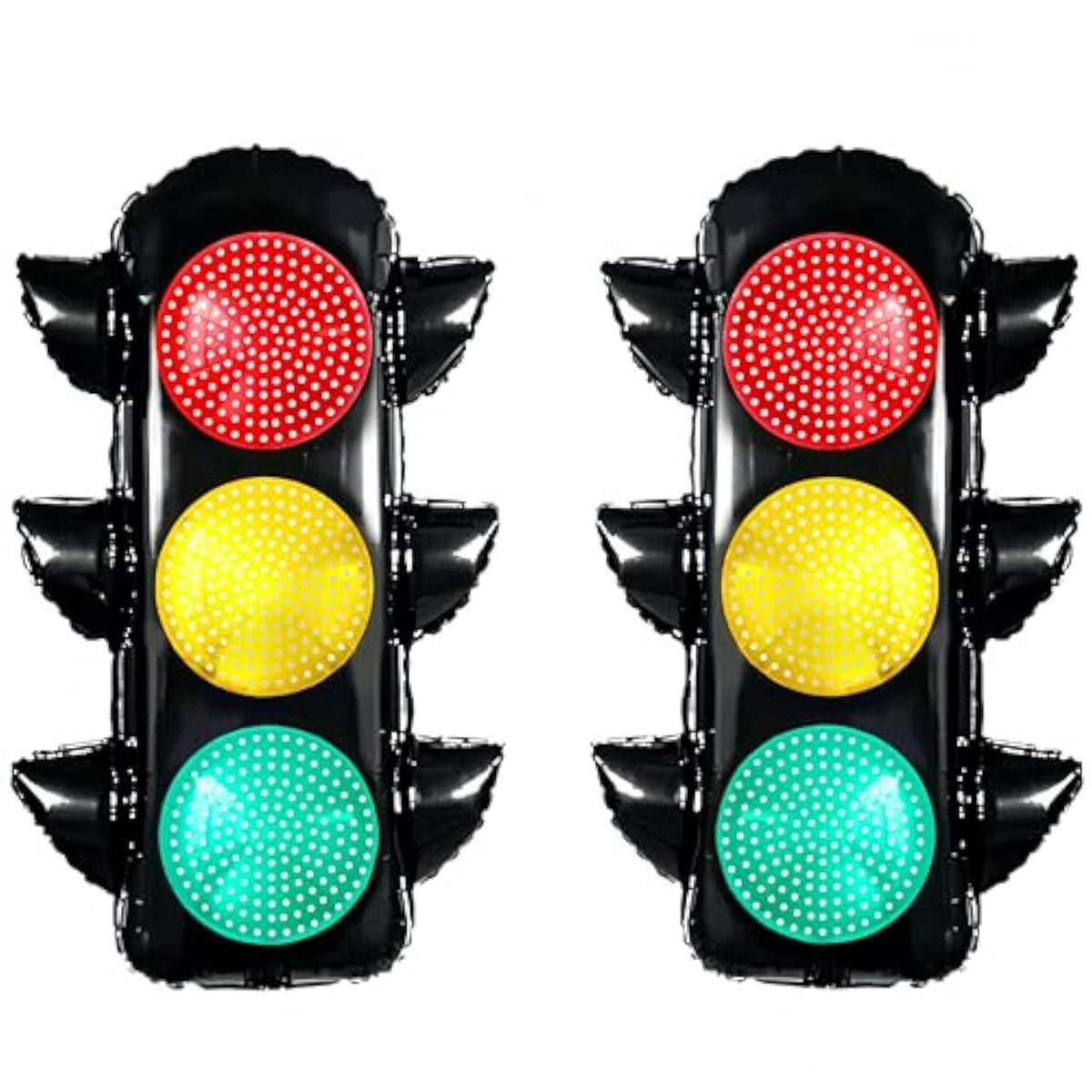 31" Traffic Light Balloons – NYC, Race Car & School Safety Party Decorations (2-Pcs)