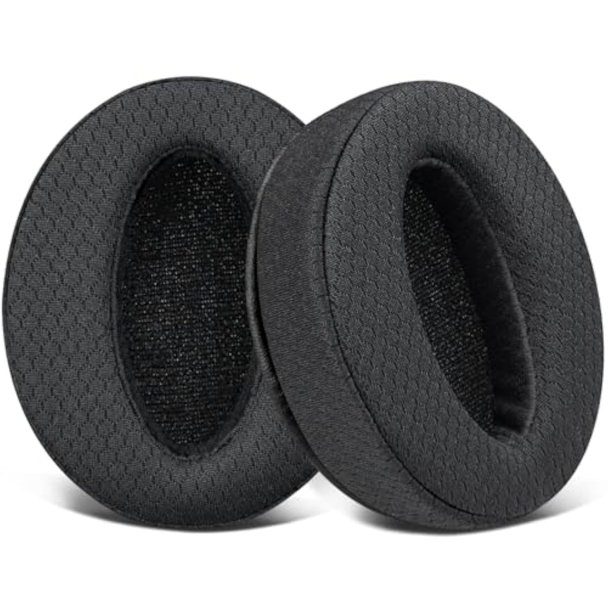 Mesh Fabric Earpads Replacement For Sennheiser Hd 4.50Bt, Hd 4.50Btnc, Hd 4.50Se, Hd 4.40Bt, Hd 4.30G, Hd 4.20S, Hd 458Bt, Hd 450, Hd 450Bt, Hd 400S, Hd 350Bt, Ear Pads Cushions - Black