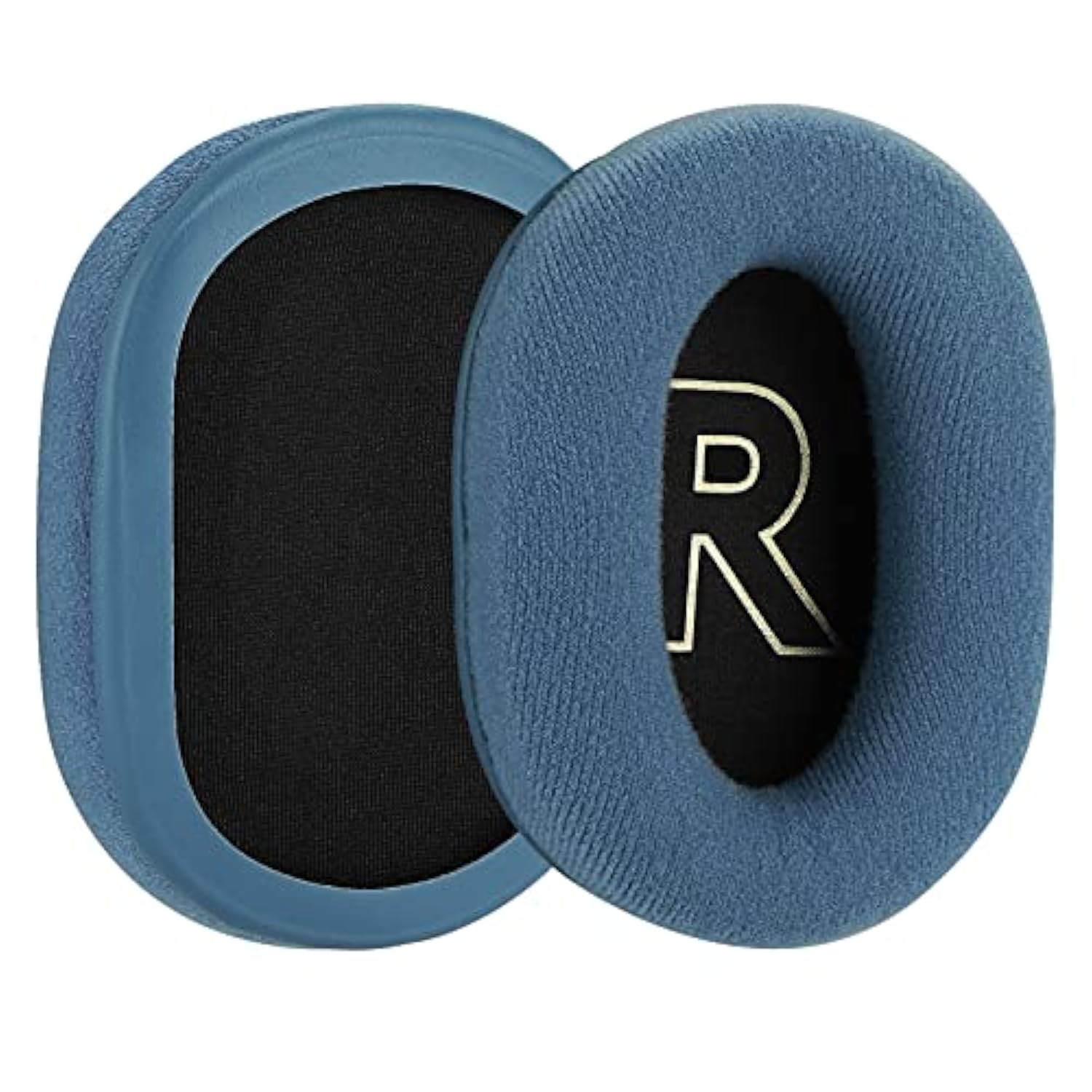 Geekria Comfort Velour Replacement Ear Pads for Logitech G Pro/Prox/Prox League of Legends Edition/Pro X2 Headphones Ear Cushions, Repair Parts (Blue)