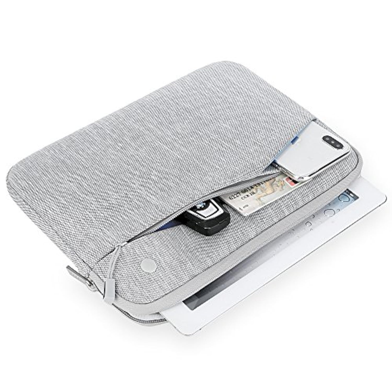 Tablet Sleeve Case Bag For 11 Inch Ipad A16 2025/11 Inch Ipad Air M3 M2 / 11 Inch Ipad Pro M4 / 10.9/10.2 Inch Ipad / 10.9" Ipad Air 5 4/10.5" Ipad Pro Air, 11" Samsung Galaxy Tab A9+,Gray