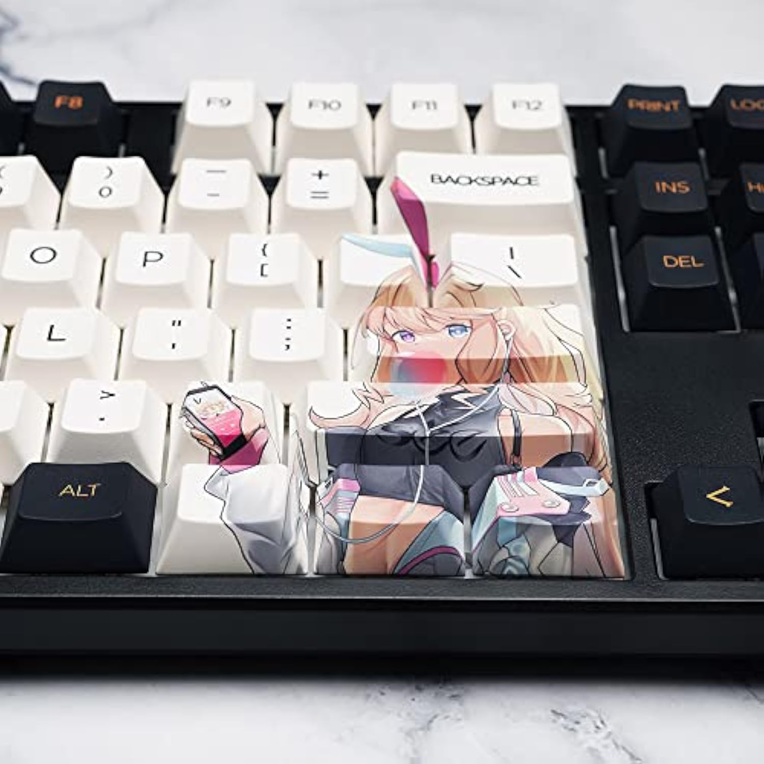 Mechkeys X Z Review Rinko Touch Cherry Profile Keycaps Set, 156 Key Caps Compa