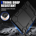 Case For Samsung Galaxy Tab A9+/A9 Plus 11” 2024 Model (Smx210/X216/X218), Heavy Duty Shockproof Rugged High Impact Protective Case, Black