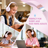 USB C Over Ear Headphones Wired, USB C Wired Headphones with Microphone, Volume Control, HD Stereo Sound, Foldable & Lightweight USB Type C Headphone