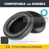 Earpads Replacement Cushion Compatible With Mpow H19 Ipo Active Noise Cancelling Wireless Bluetooth 5.0 Headphones Ear Pads With Softer Protein Leather/Memory Foam