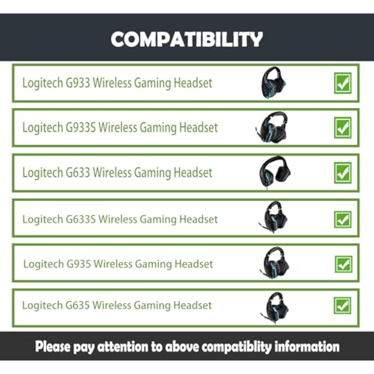 Durable Fabric Replacement Earpads Cushion For G935/G635/ G933 / G933S/ G633 / G633S Gaming Headset