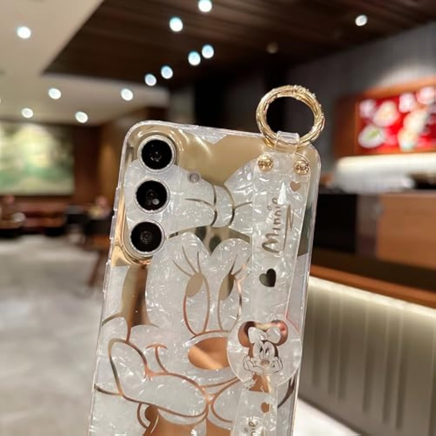 For Galaxy S25 Case Wrist Band Kickstand Cover Ultra Slim Imd Animal Pattern Shockproof Protection Holder Cover For Samsung Galaxy S25 5G(Cartoon Characters)