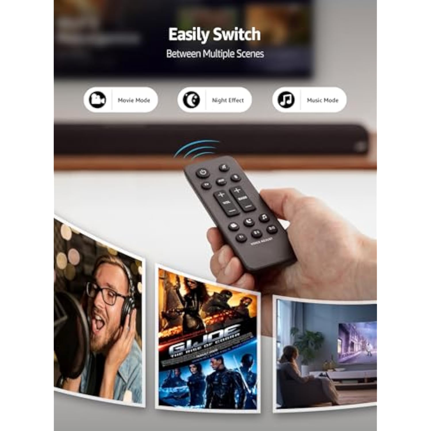Universal Soundbar Remote Replacement for Polk Audio Signa S1 S2 S3 S4
