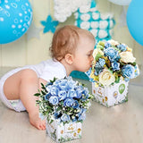 Baby Shower Centerpieces Floral Baby Shower Decorations Greenery Flowe