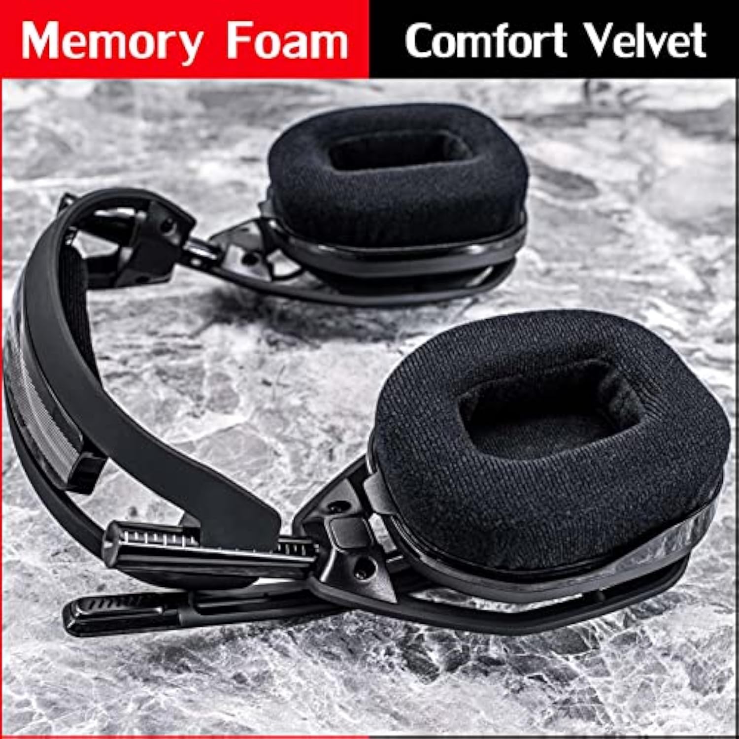 Ear Pads Headband Compatible With Astro A50 Gen 4 Headset (Velvet)