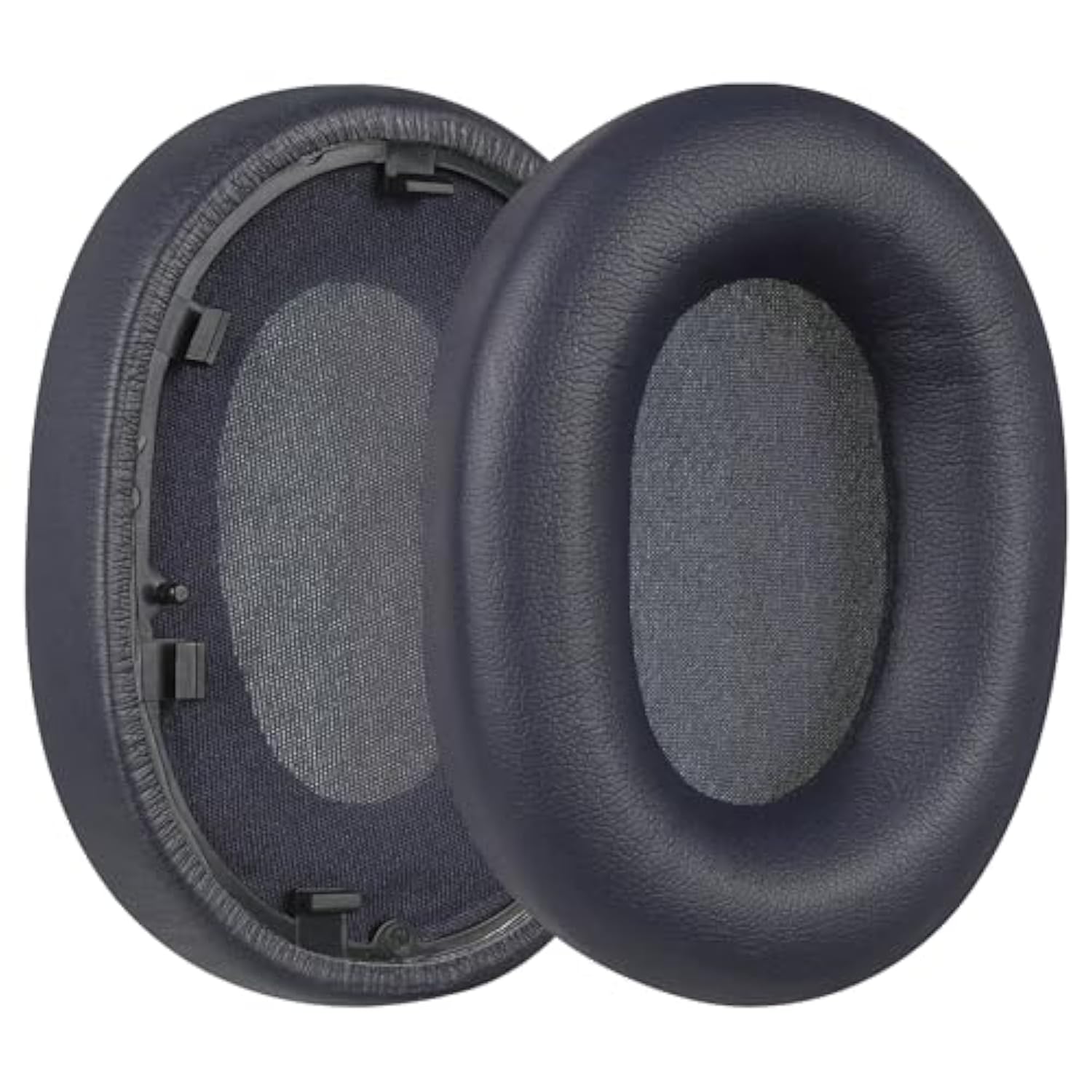 Geekria QuickFit Replacement Ear Pads for Sony WH-1000XM5, WH1000XM5 Wireless Headphones Ear Cushions, Headset Earpads, Ear Cups Cover Repair Parts (Blue)