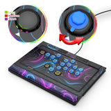 Sapphire S1 Leverless Arcade Controller Joystick for PlayStation 5 and PlayStation 4 and PC (Fighting Stick) Officially Licensed Sony