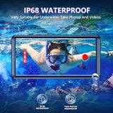Designed For Samsung Galaxy S22 Ultra Case,Waterproof Built-In Lens & Screen Protector [Full Body Shockproof][Military Drop Proof][Ip68 Underwater] Phone Case For S22 Ultra 5G-Black (2022)