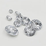 Acrylic Rhinestone Fastening Button, Crystal Clear Sewing, Diy Crafts