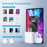 For Iphone 16 15 Charger Fast Charging,20W For I Pad Usb C Fast Charger With 2Pack 10Ft Usb C Wall Charger Block For Iphone 16/16 Pro/16 Pro Max/15/15 Plus/15 Pro/15 Pro Max