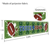 Football Party Banner – Game Day Photo Backdrop 9.8×1.5 ft