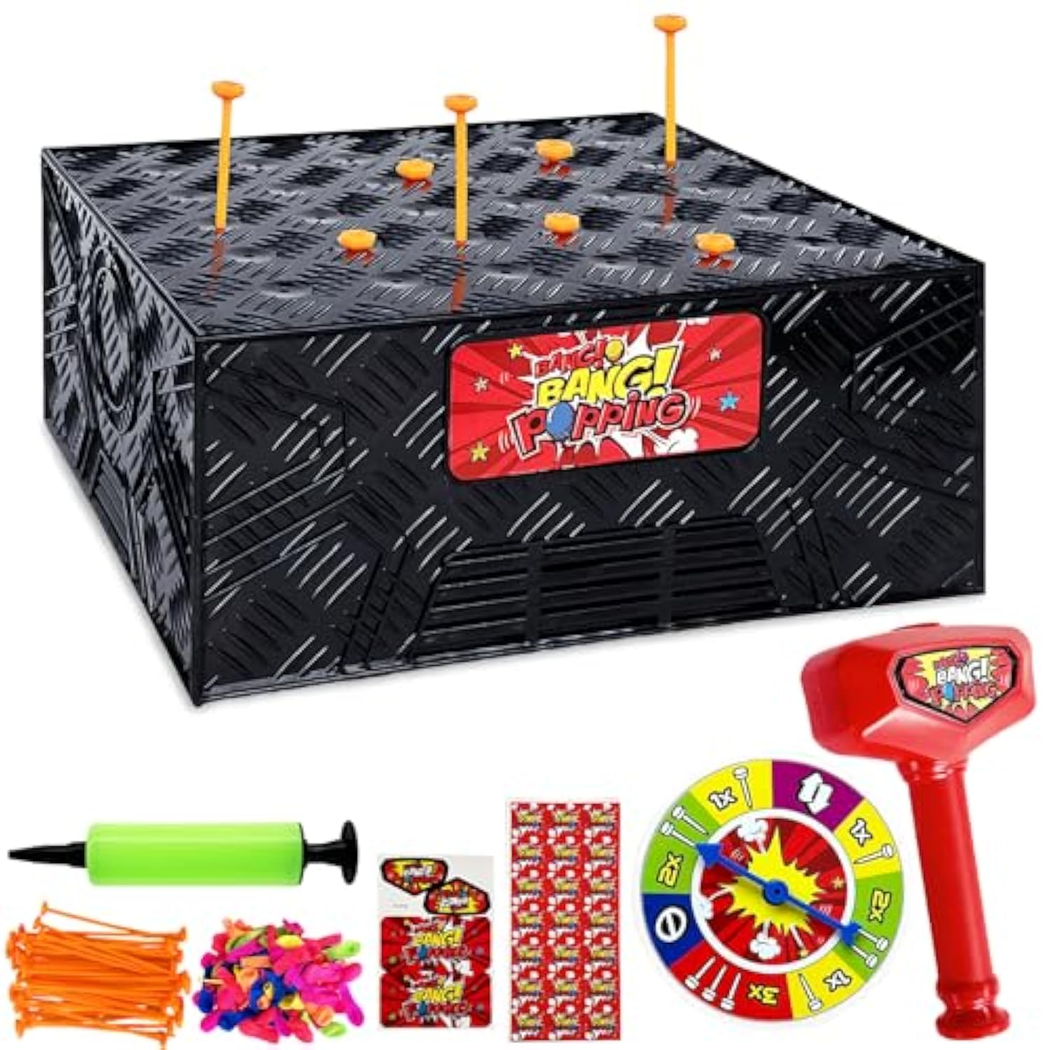 Balloon Game,Blast Box Popping Game Explosion Balloons For Kids,Family Party,Adults