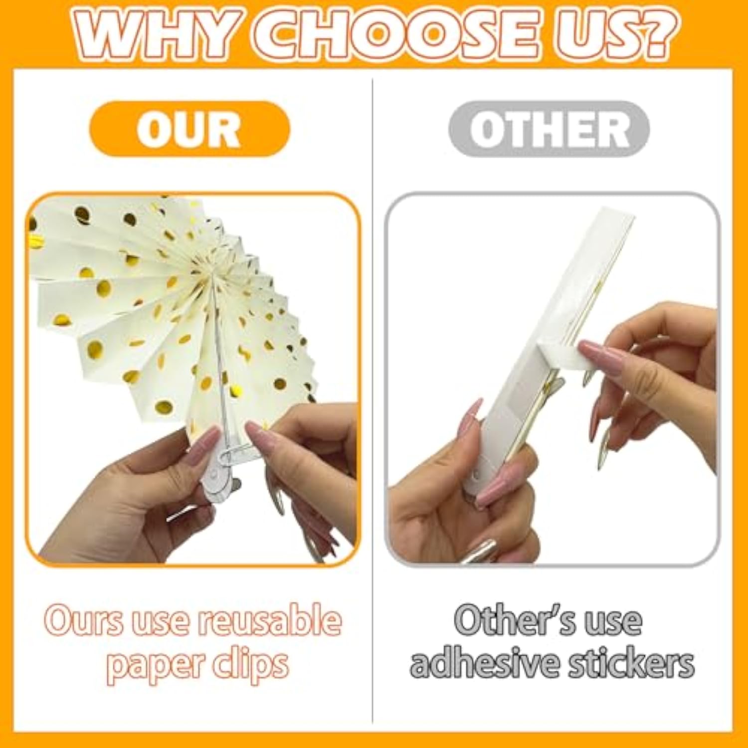 15Pcs Autumn Pink And Orange Party Decorations, Hanging Orange Paper Lanterns Honeycomb Paper Fans Triangle Flag Banner For Girls Women Baby Shower One Sweet Peach Birthday Thanksgiving Party Decor