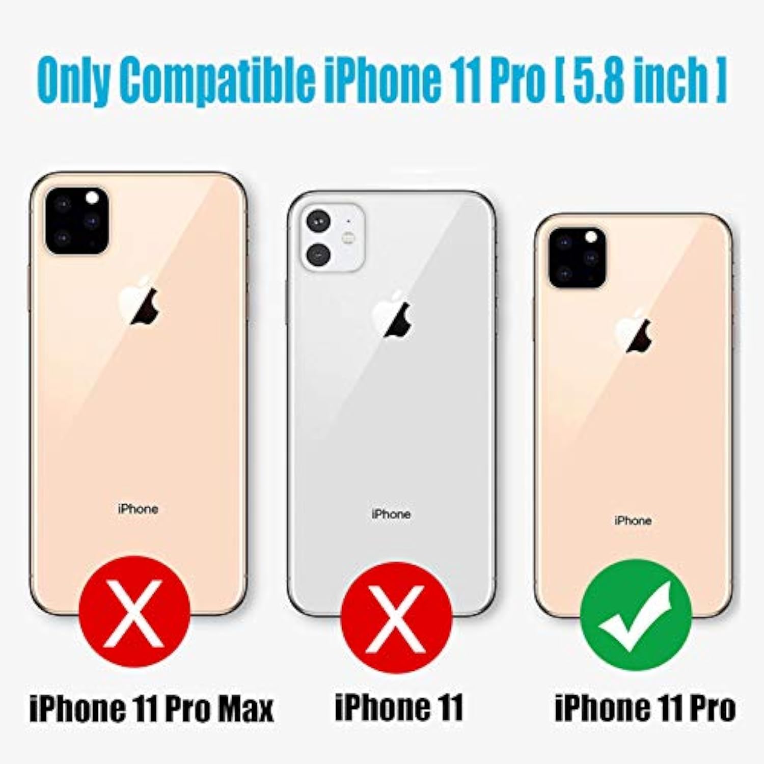Battery Case For Iphone 11 Pro, Enhanced 7000Mah Ultra Thin Portable Protective Power Smart Charging Case Compatible With Iphone 11 Pro (5.8 Inch) Rechargeable Extended Battery Charger Case (Black)