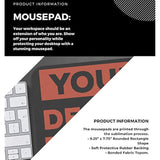 Novelty Accounting Mousepad Accountants Mouse Pad - Cpa Gift Mug Cup Professional Accountant Mousemat 9.2 Inch Mouse Mats Office Gifts Jokes