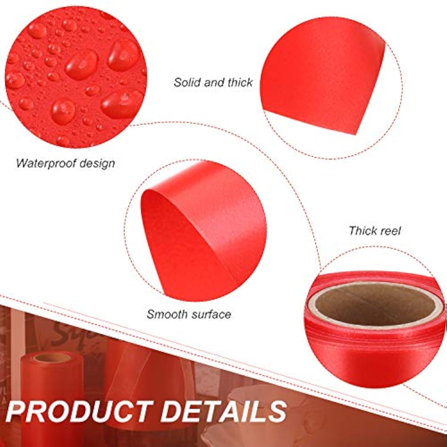 Christmas Outdoor Waterproof Ribbon Poly Satin Ribbon Floral Craft Dec