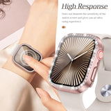 2-Pack Bling Case with Screen Protector for Apple Watch Series 11 46mm