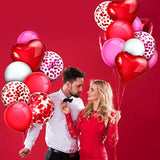 145 Pieces Valentine'S Day Balloon Garland Arch Kit Include Red Pink W