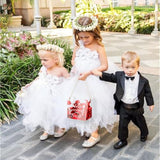 Clear Flower Girl Baskets For Wedding Acrylic Flower Basket With Pearl Handle Wedding Baskets For Flower Girls - Here Comes The Bride