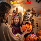 36Pcs Halloween Light Up Led Finger Lights, Glow In The Dark Party Favors Toys Bulk For Halloween Goodie Bag Fillers, Trick Or Treat Gifts, Kids Classroom Party Supplies (Colorful)