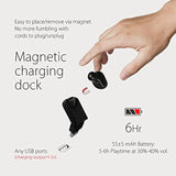 G11 Earbud Mini Earpiece With 6 Hour Playtime And Magnetic Usb Charger (Black)