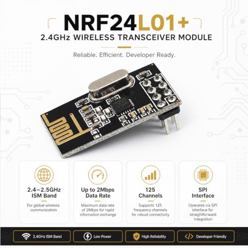 10 Pieces Of Nrf24L01+ Wireless Transceiver Module 2.4G Wireless Transceiver Modules
