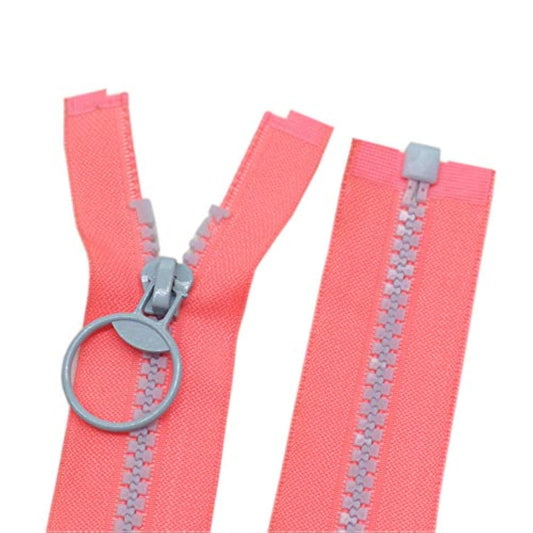 10Pcs 24 Inch Separating Jacket Zippers For Coat Jackets Diy Sewing Ha